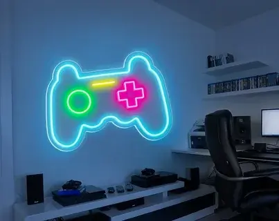 Gaming LED neon sign room UK